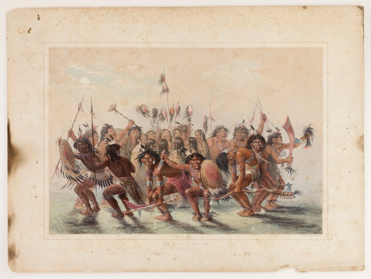 Päänahan tanssi tekijältä George Catlin