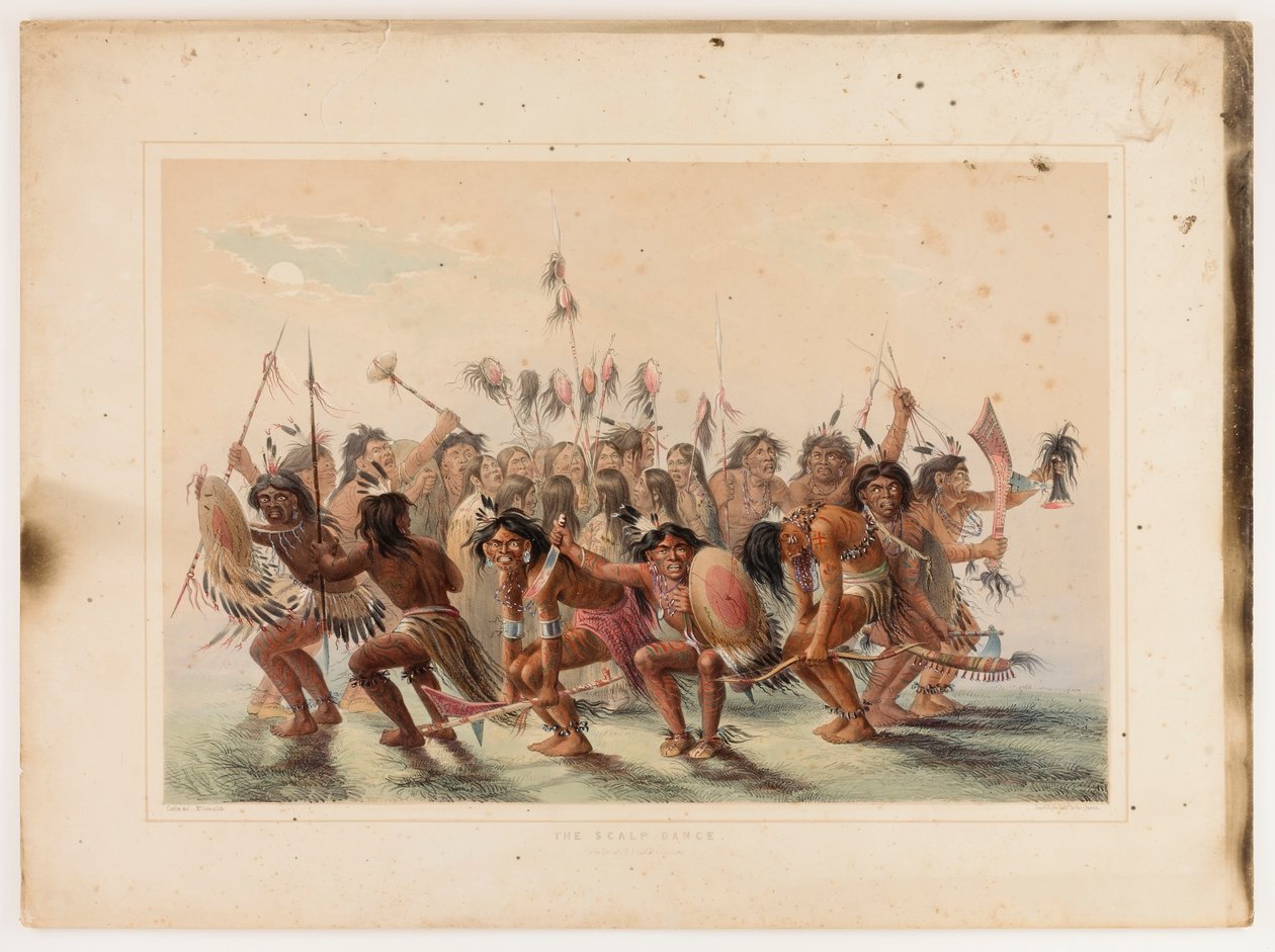 Päänahan tanssi tekijältä George Catlin