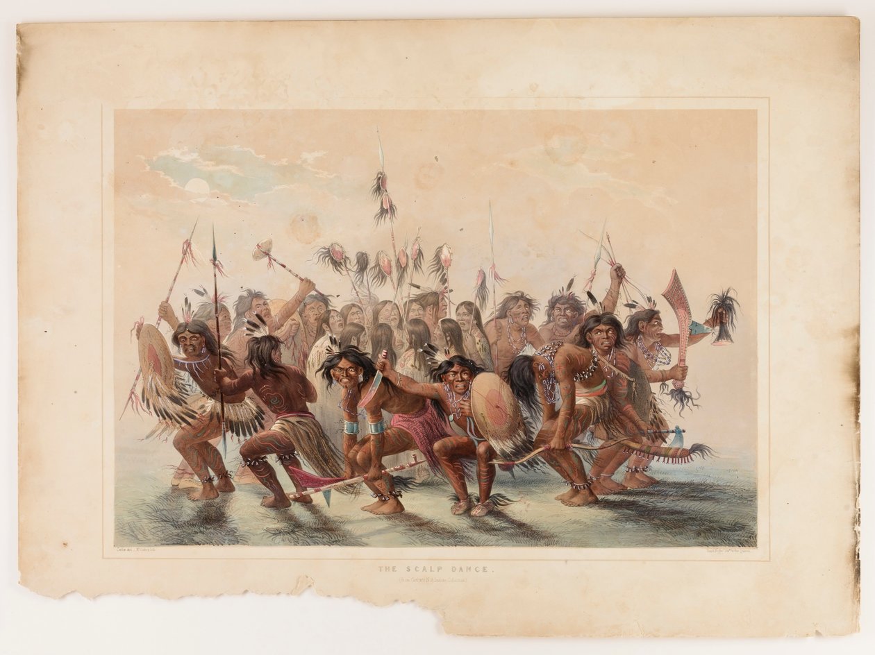 Päänahan tanssi tekijältä George Catlin