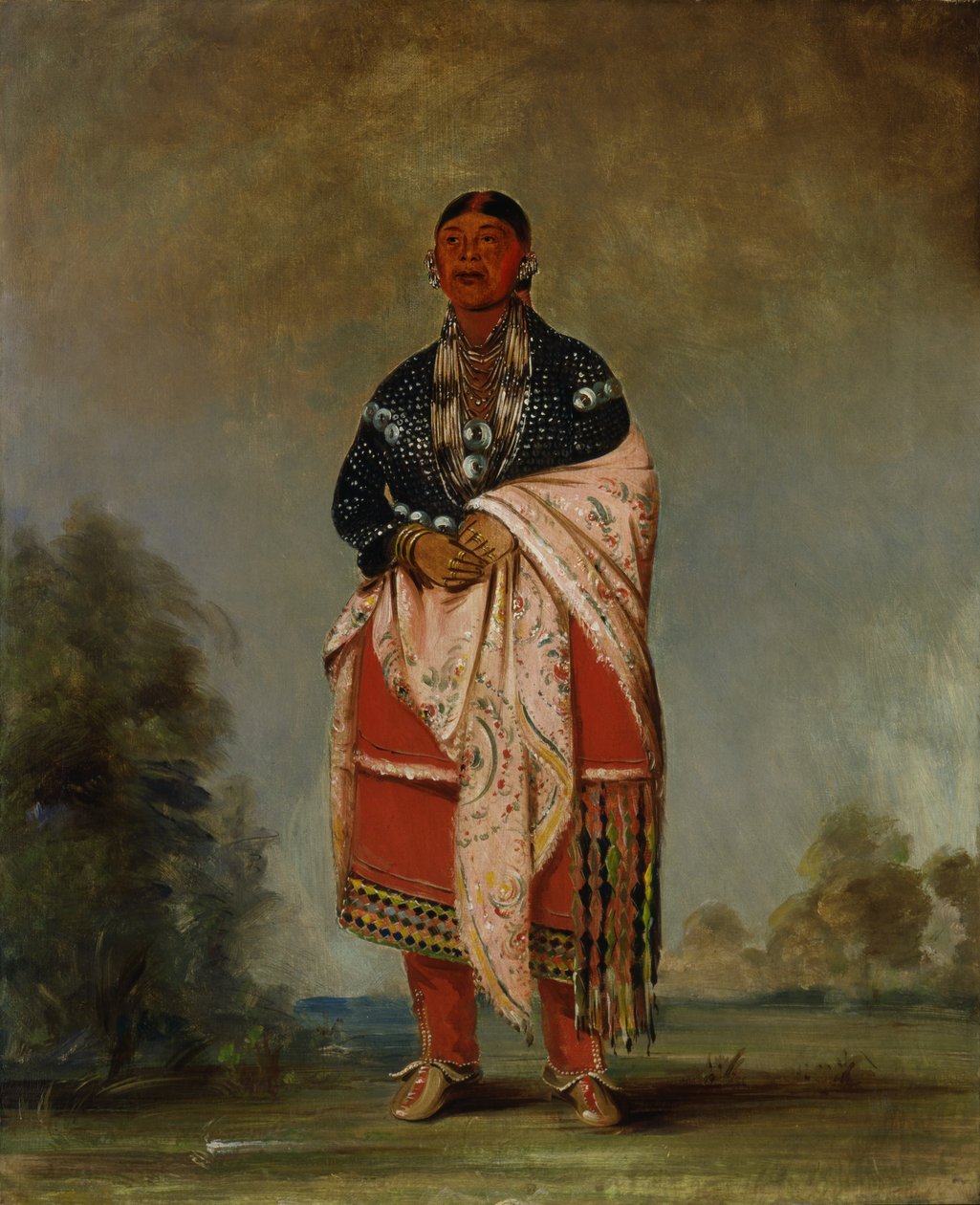 Kee-o-kúkin vaimo tekijältä George Catlin