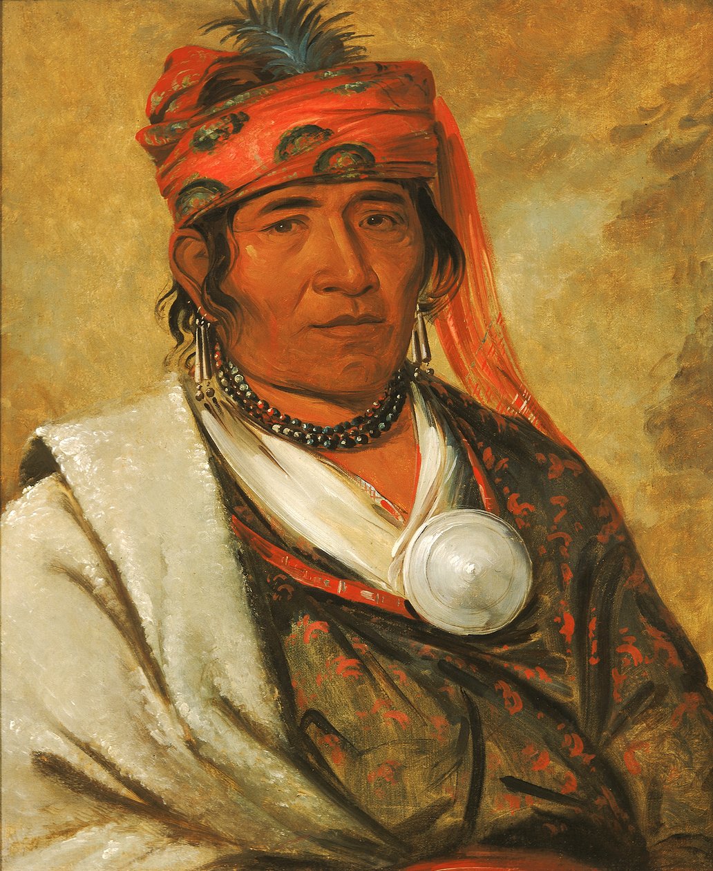 Ye-hów-lo-gee, Pilvi, päällikkö, 1838. tekijältä George Catlin