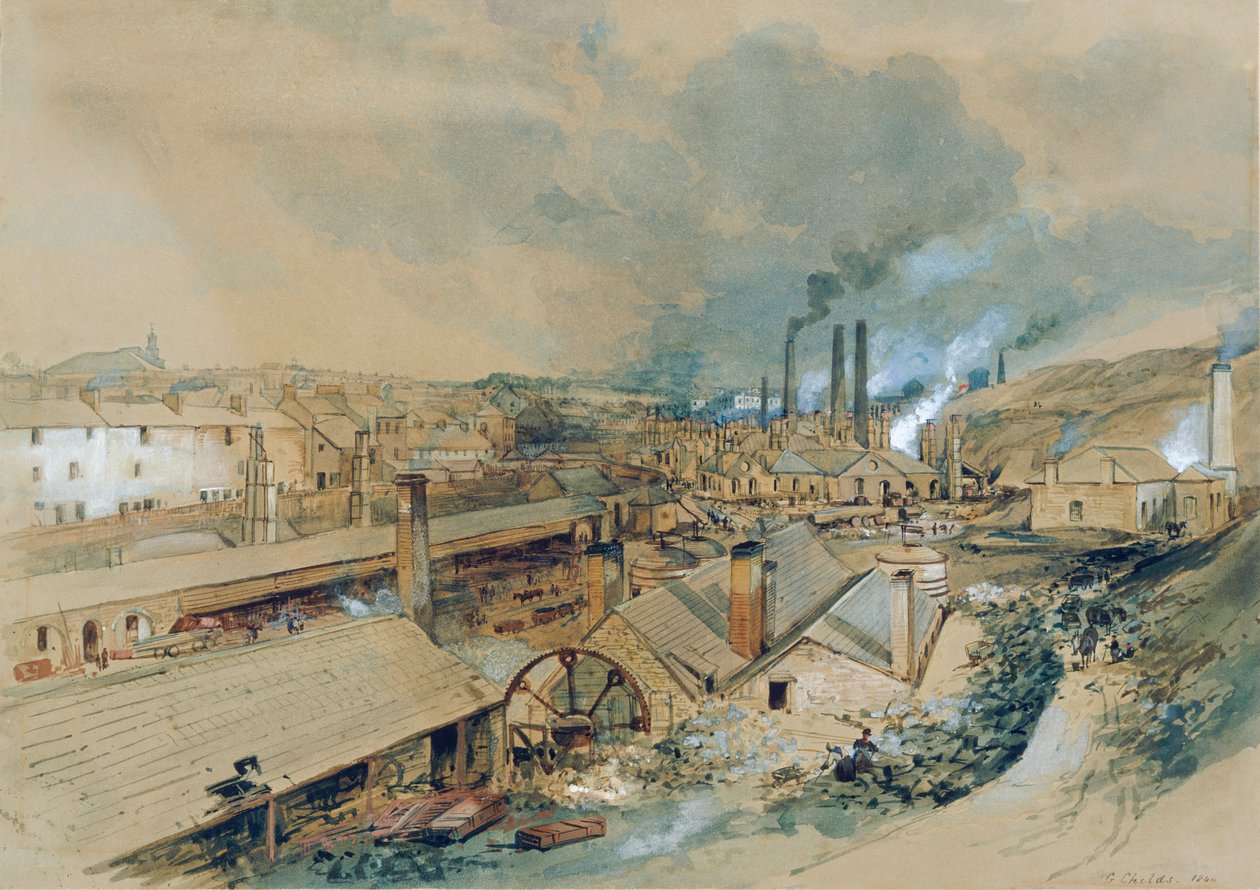 Dowlais Ironworks tekijältä George Childs