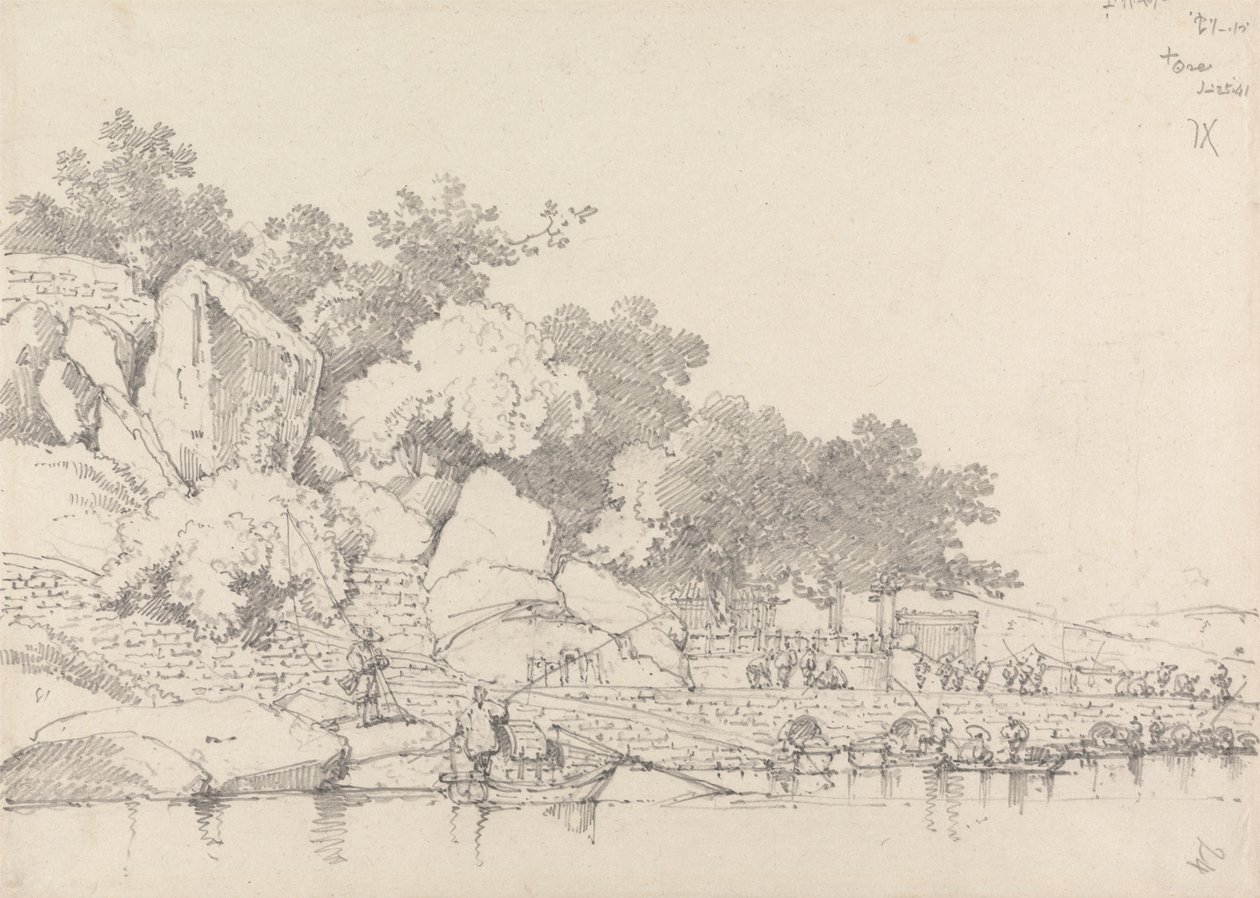 Lap House, Sisäsatama, Macao tekijältä George Chinnery