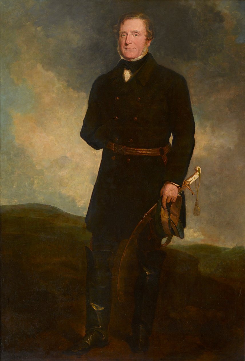 Fitzroy Somersetin muotokuva tekijältä George Clark