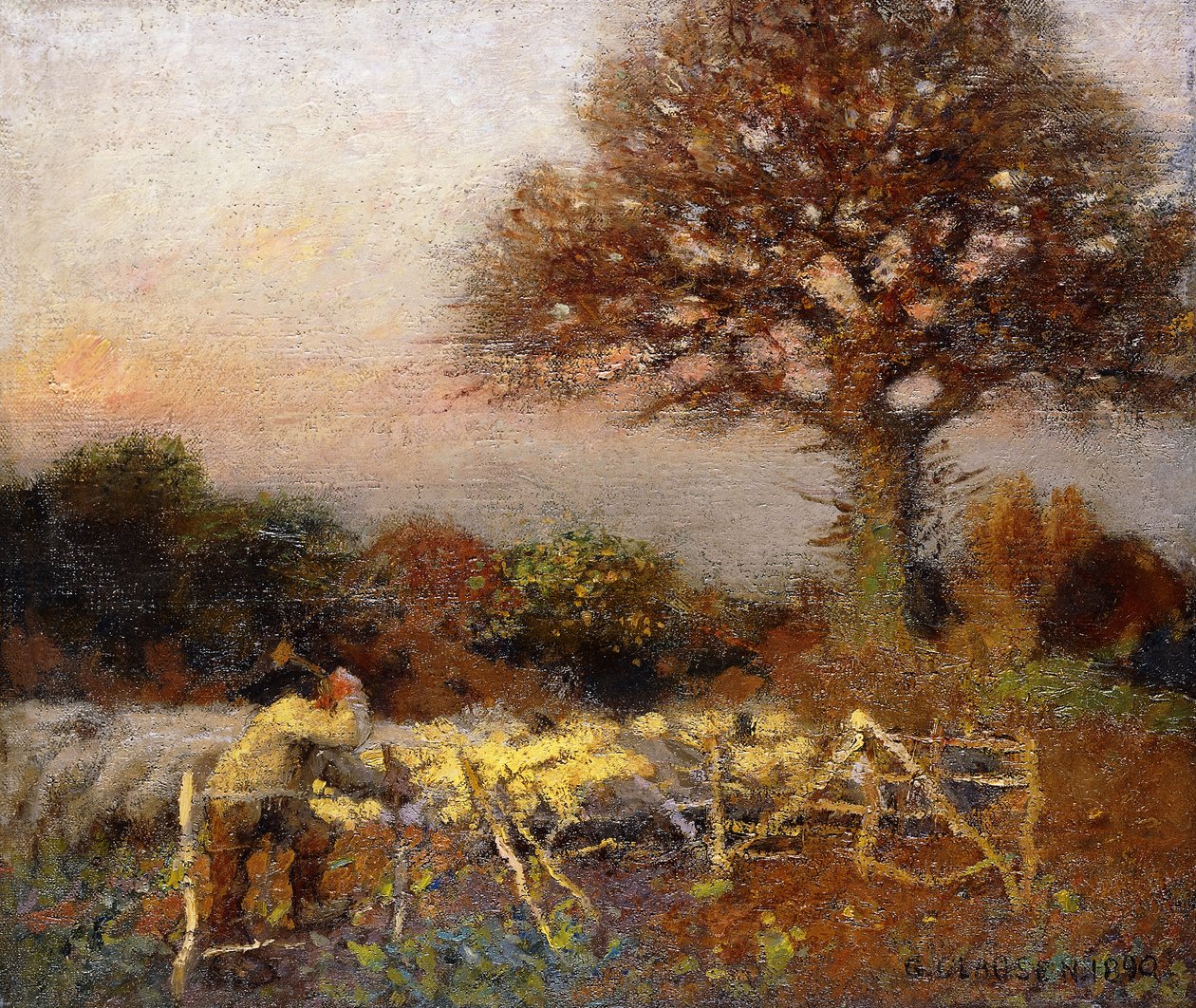 Lammastarha, aikainen aamu tekijältä George Clausen