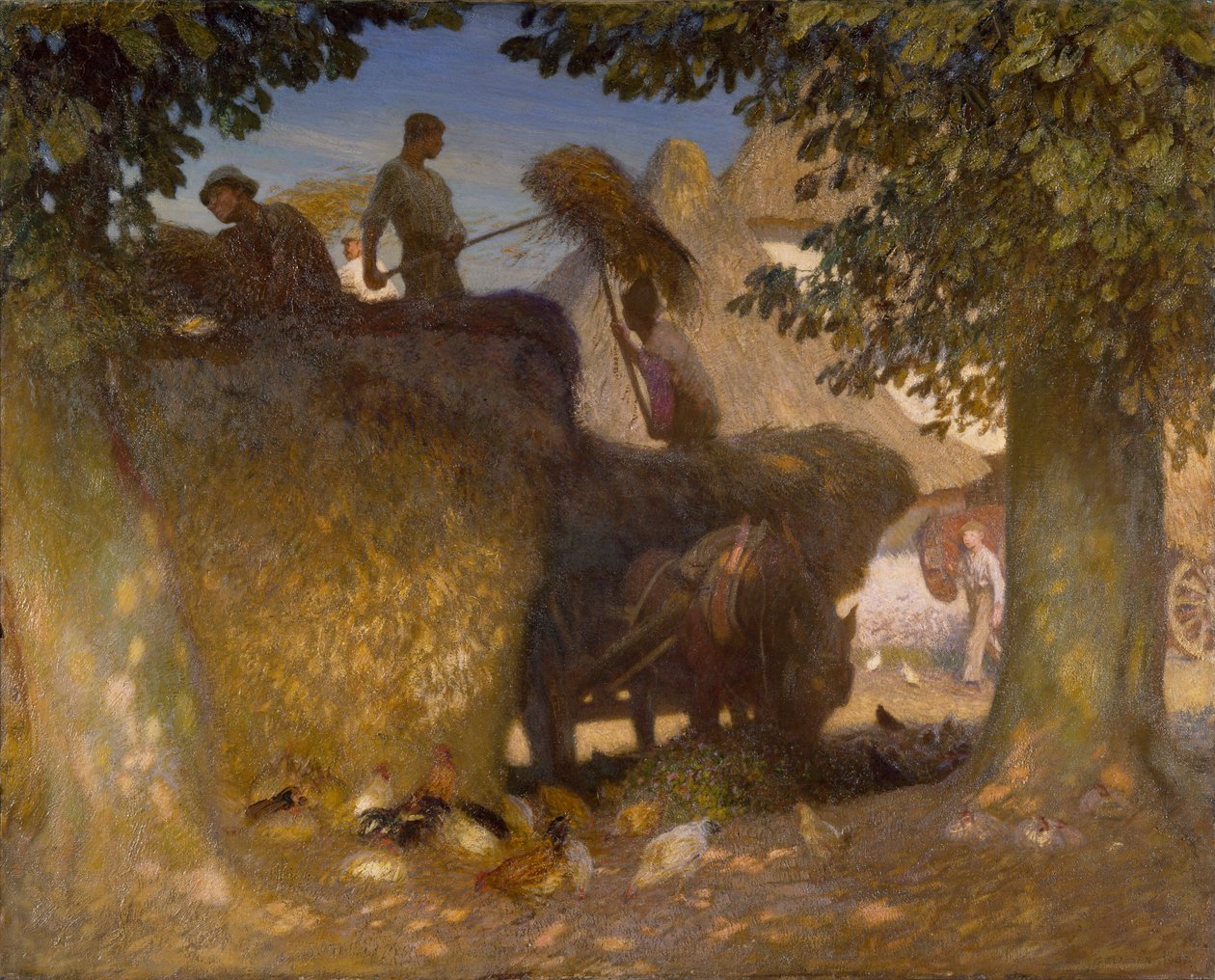 Rikin rakentaminen, 1907 tekijältä George Clausen