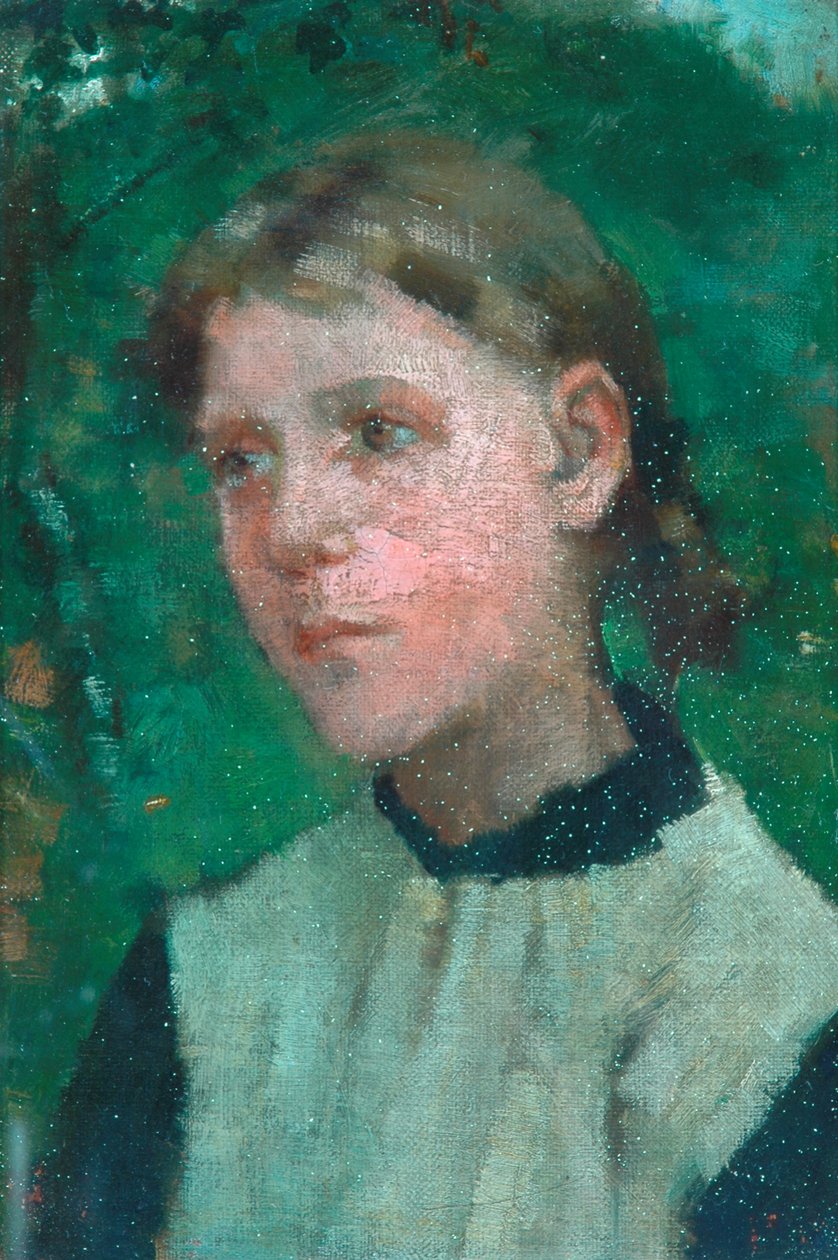 Tytön pää tekijältä George Clausen