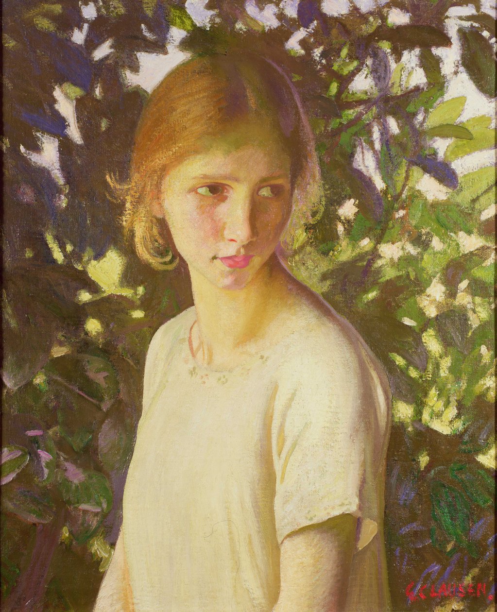 Huonekalut ja erilaiset esineet 1100- ja 1300-luvuilta tekijältä George Clausen