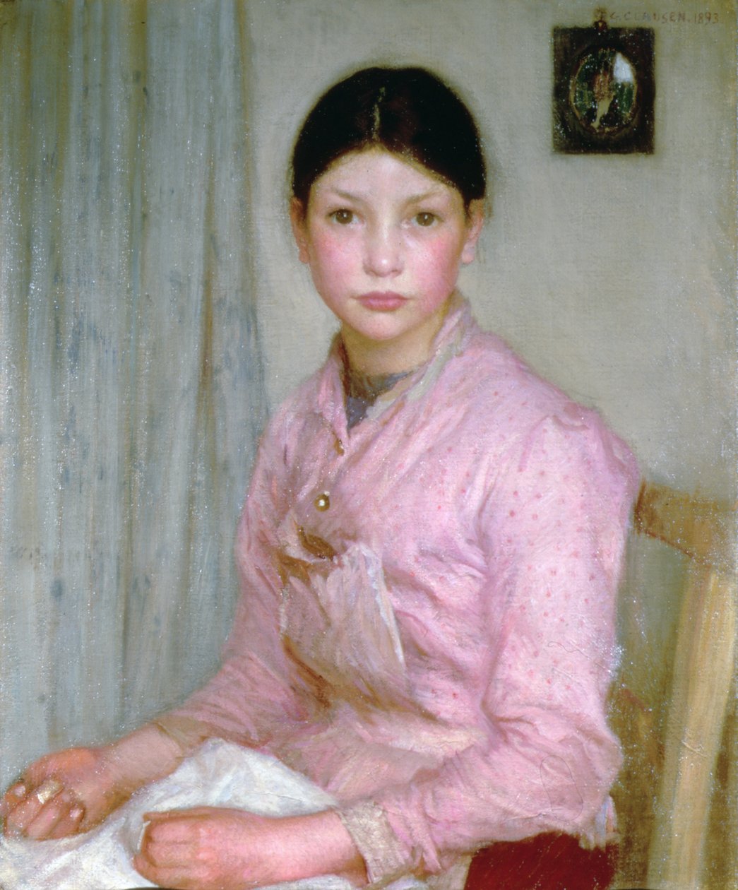 Huonekalut ja erilaiset esineet 1100- ja 1300-luvuilta tekijältä George Clausen