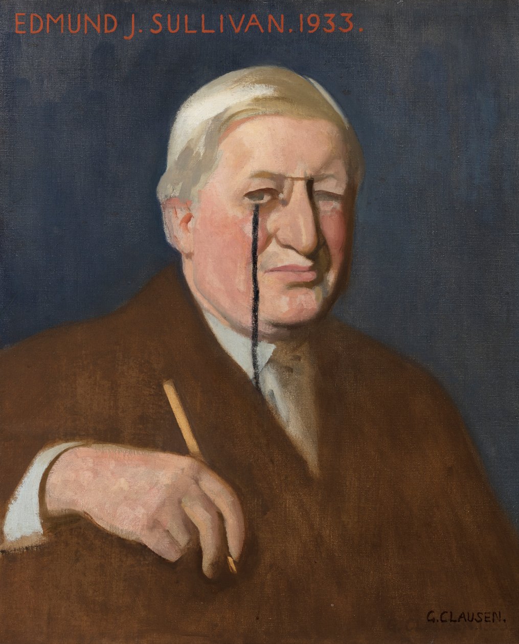 Edmund J. Sullivanin muotokuva tekijältä George Clausen