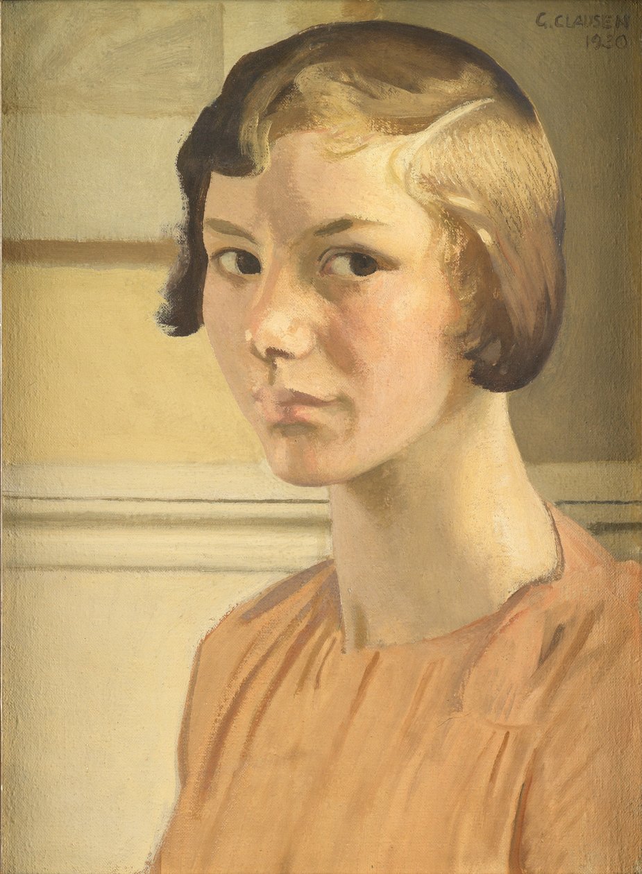 Elizabeth Clausenin muotokuva tekijältä George Clausen