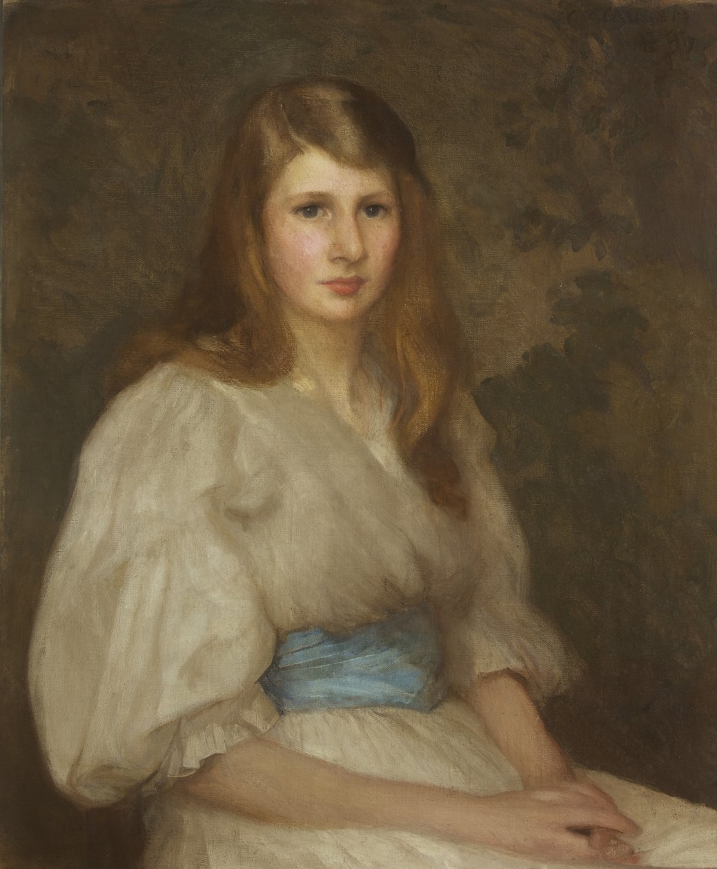 15-vuotiaan Margaret Hilton Smithin muotokuva tekijältä George Clausen