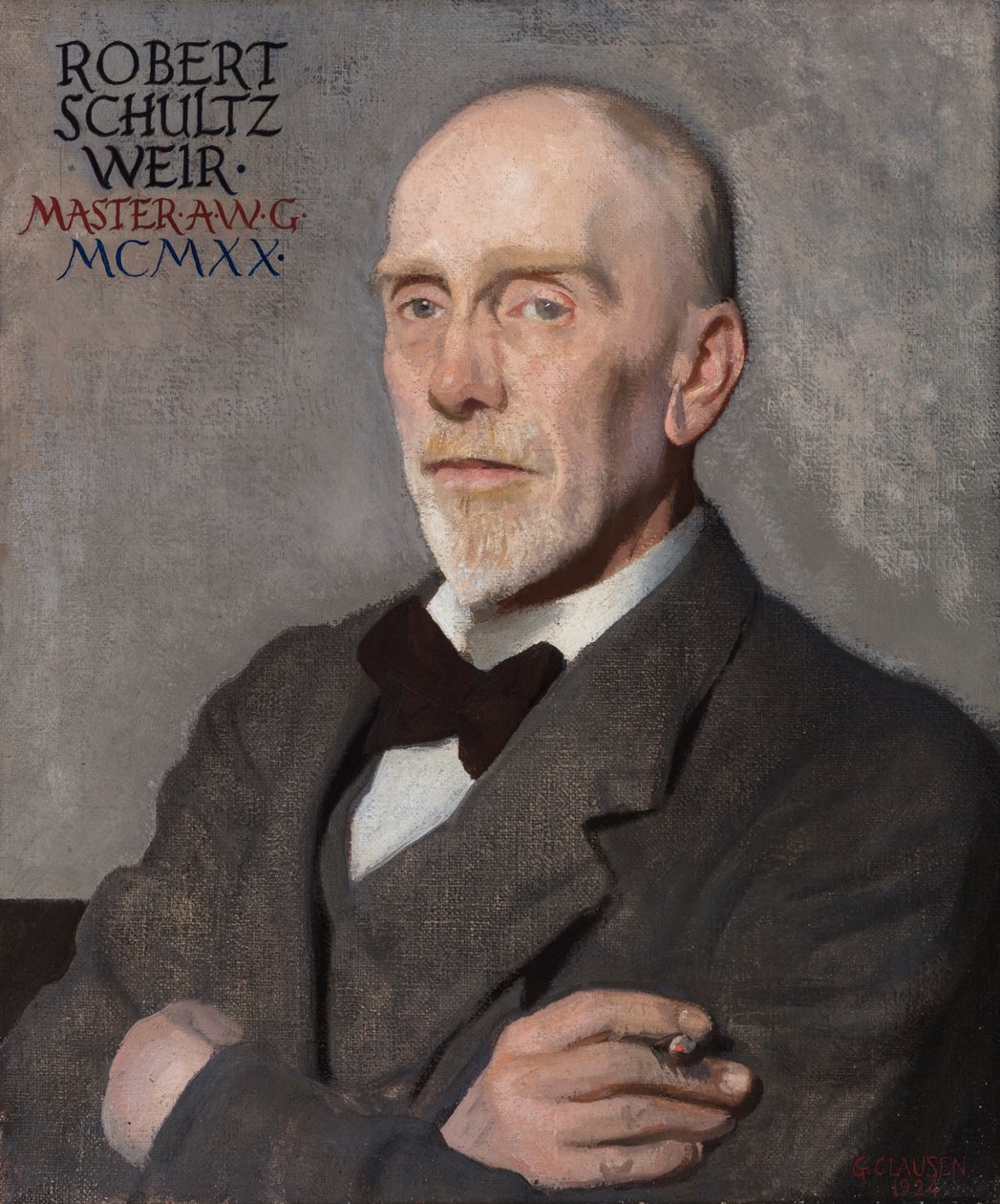Robert W. Schultz Weirin muotokuva tekijältä George Clausen