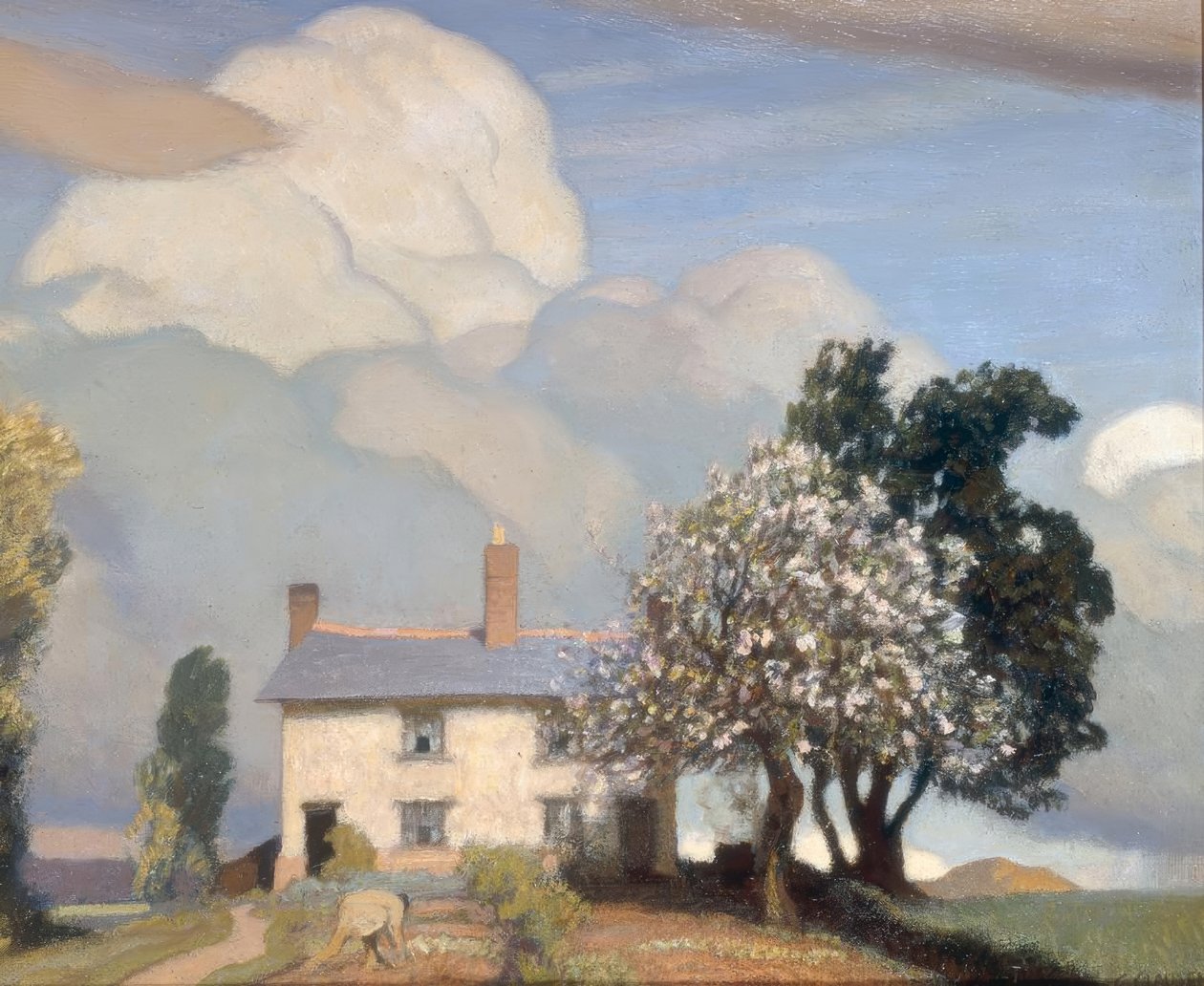 Pieni mökki tekijältä George Clausen