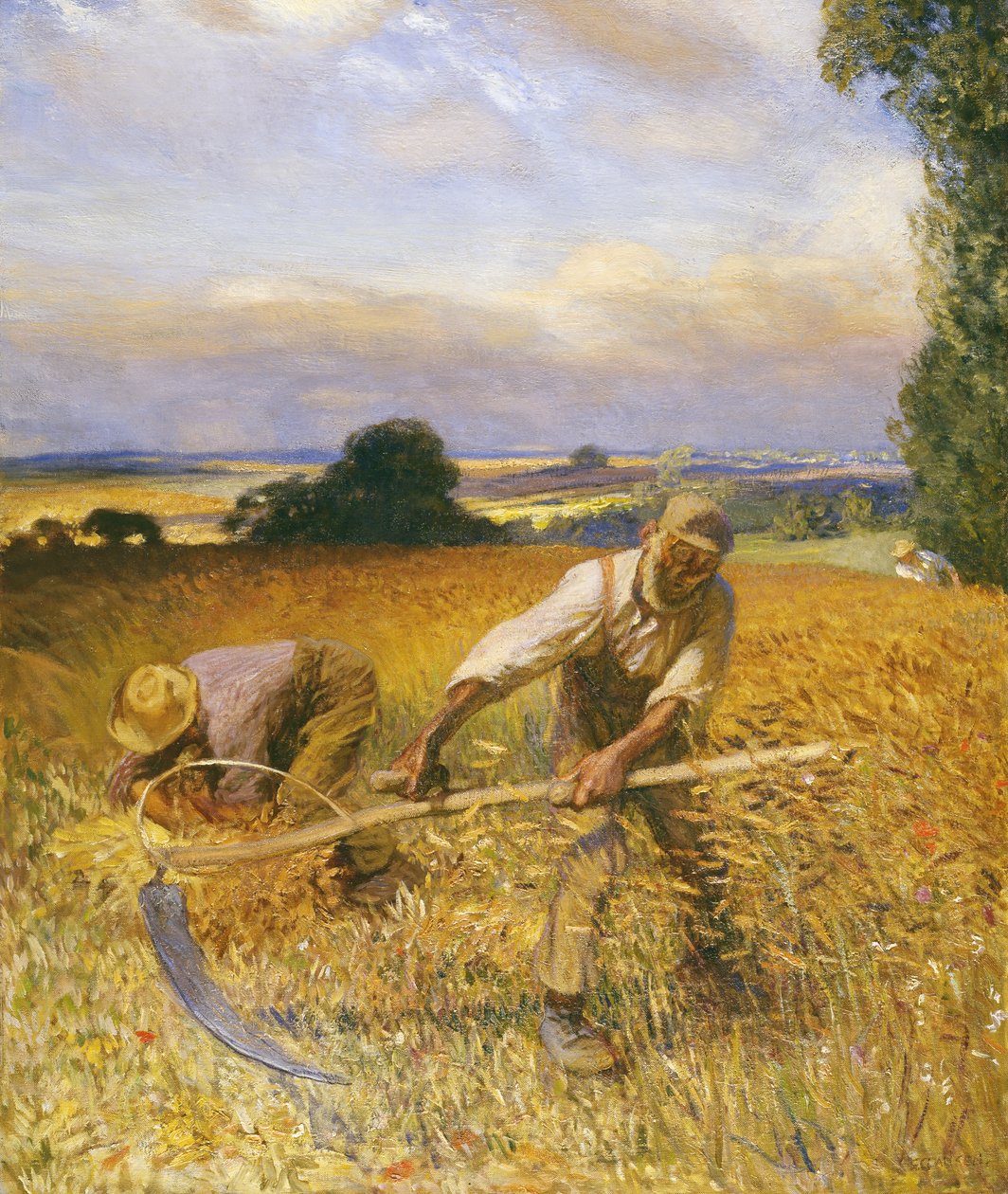 Vanha Viikatemies tekijältä George Clausen