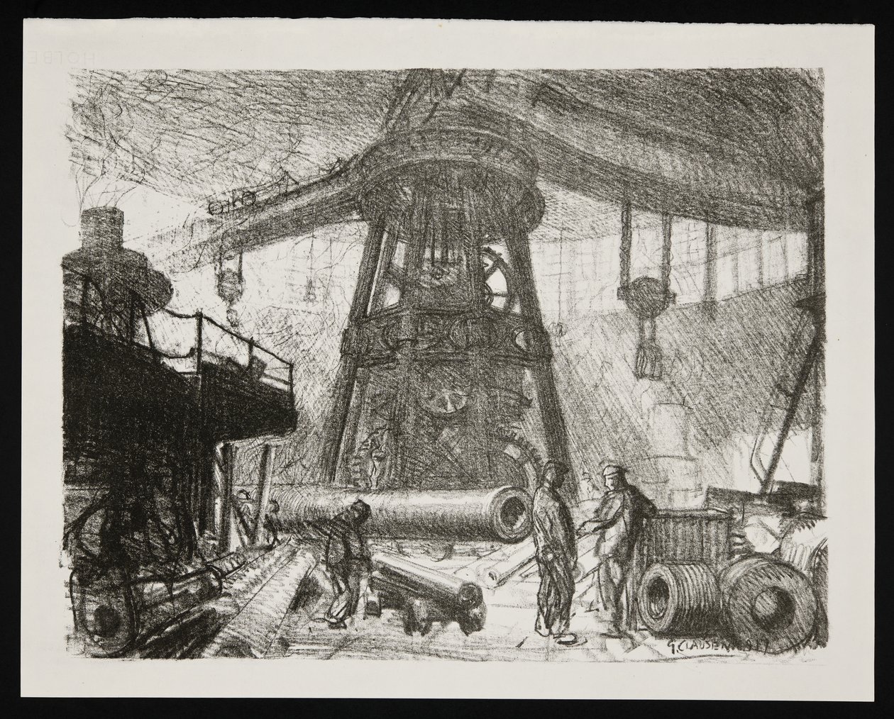 Radiaalinen nosturi tekijältä George Clausen