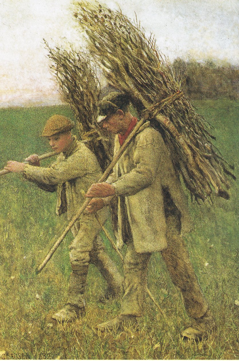 Paluu pellolta tekijältä George Clausen