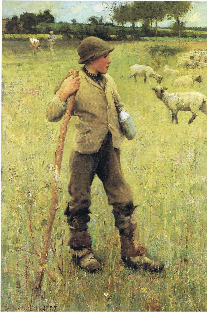 Paimenpoika tekijältä George Clausen