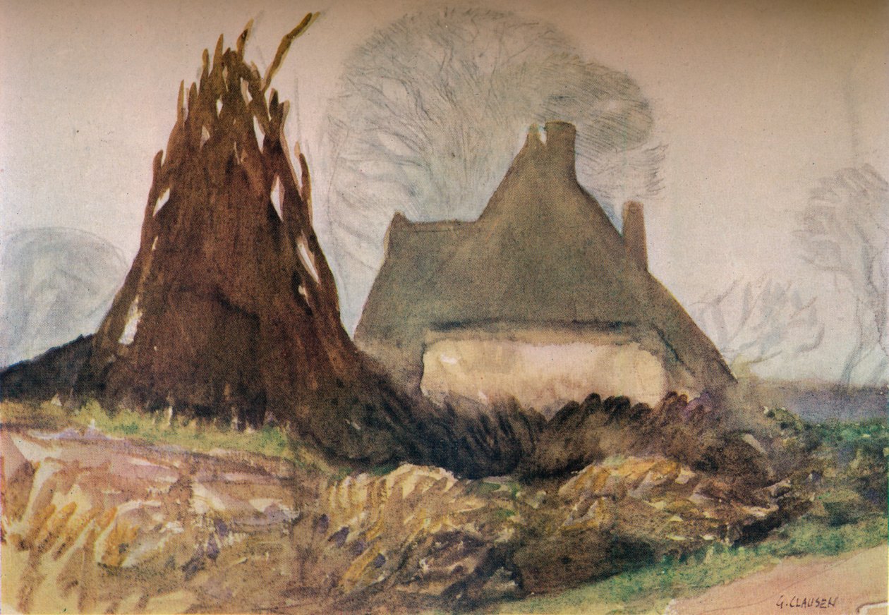 Woodmans Cottage, 1900-luku 1931 tekijältä George Clausen