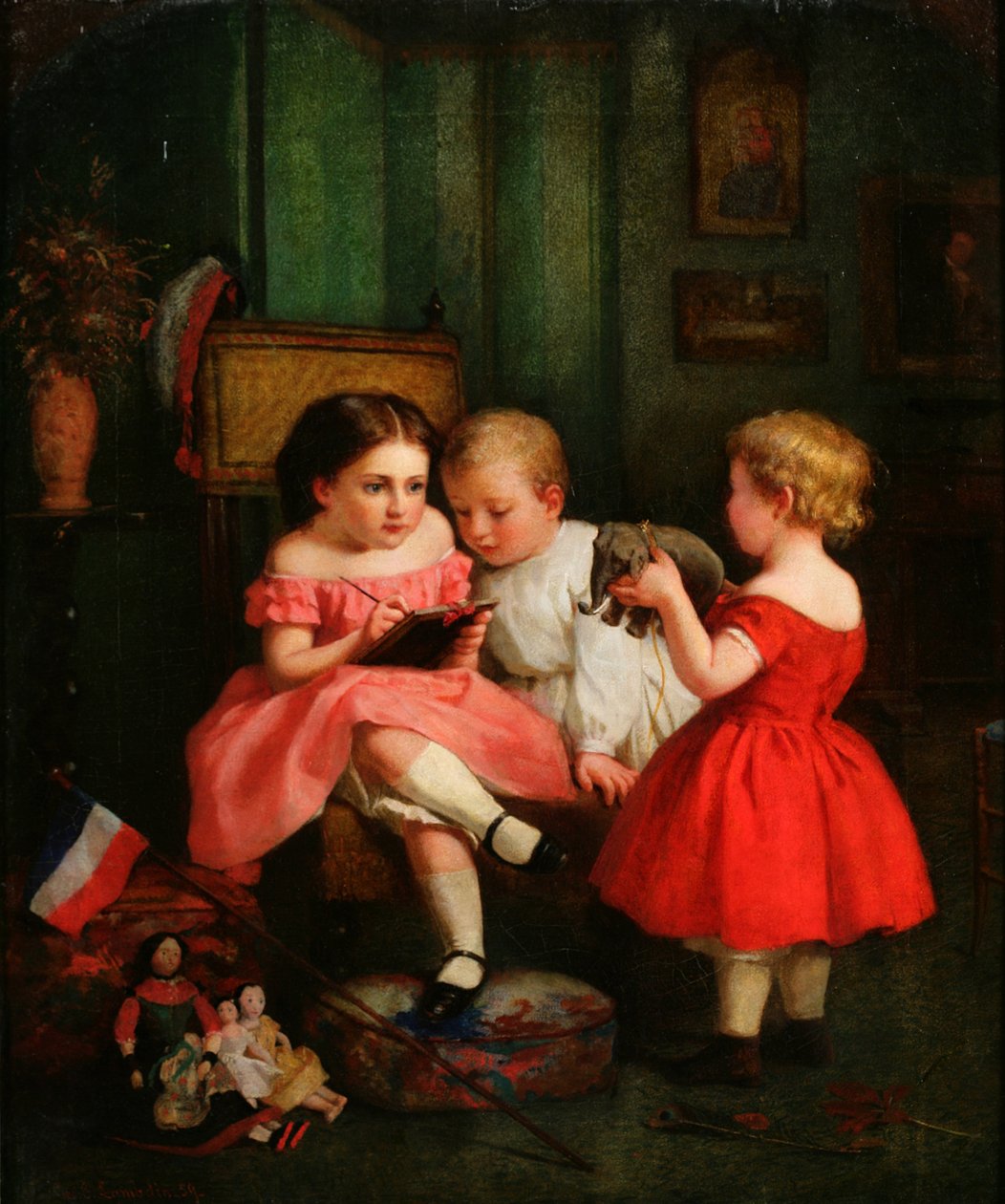 Elefantin piirtäminen, 1859 tekijältä George Cochran Lambdin