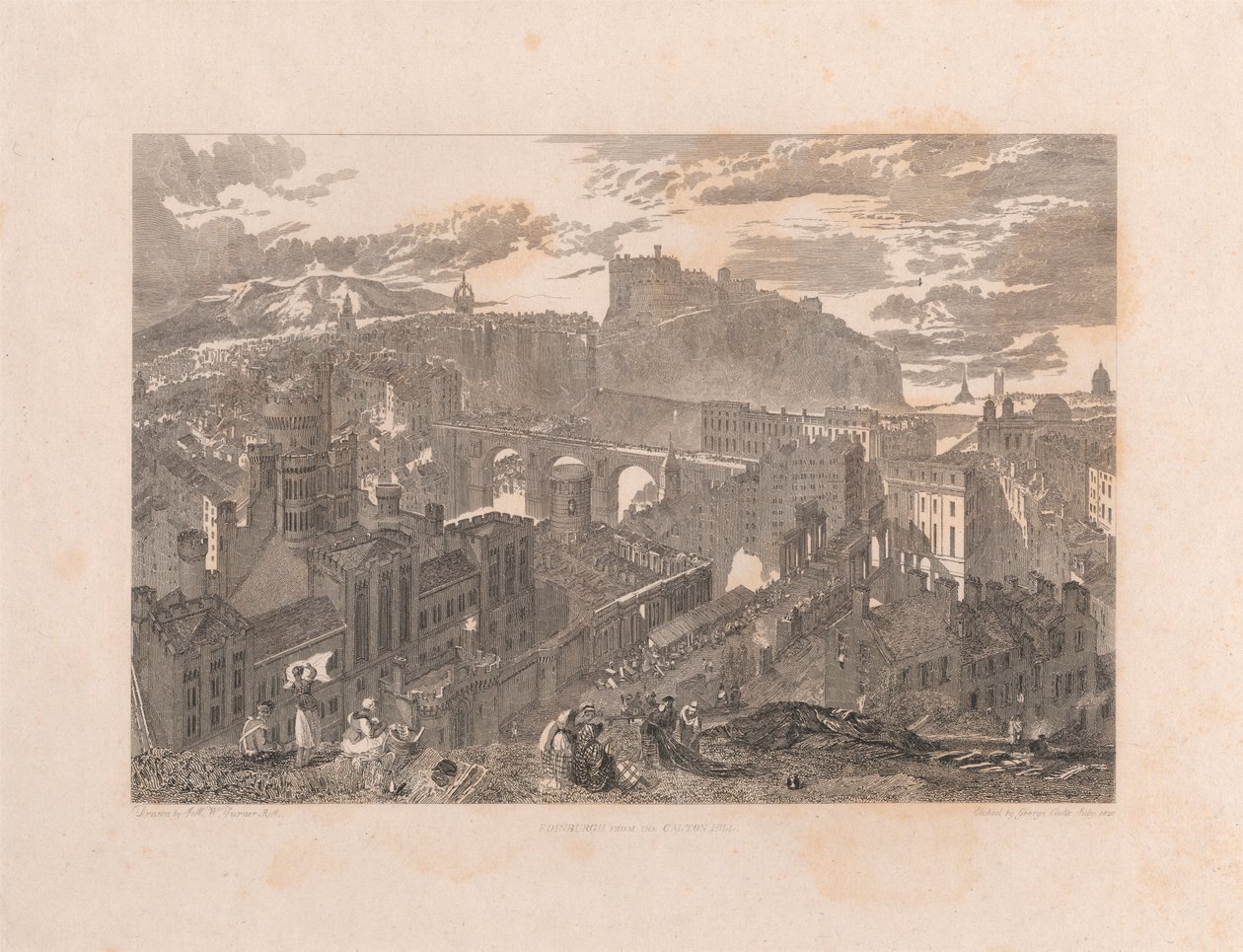 Edinburgh Calton Hilliltä tekijältä George Cooke