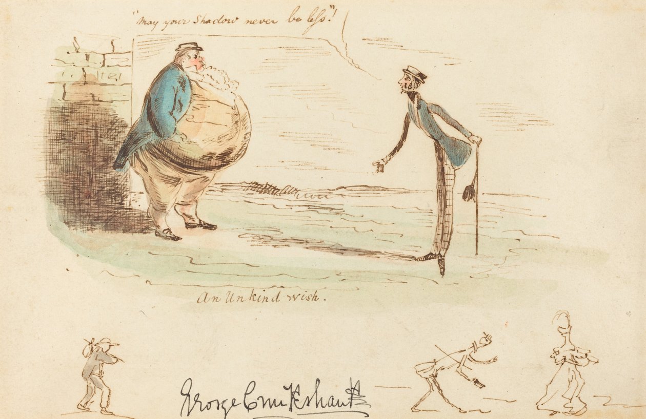 Epäystävällinen toive tekijältä George Cruikshank