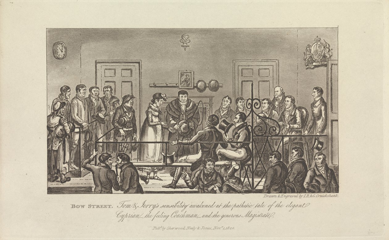 Bow Street... tekijältä George Cruikshank