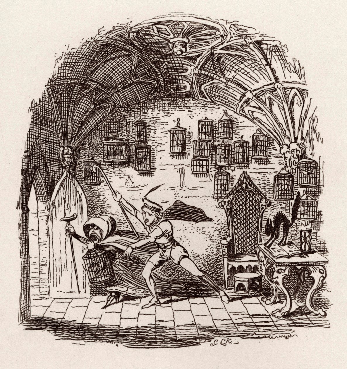 Kukat tekijältä George Cruikshank