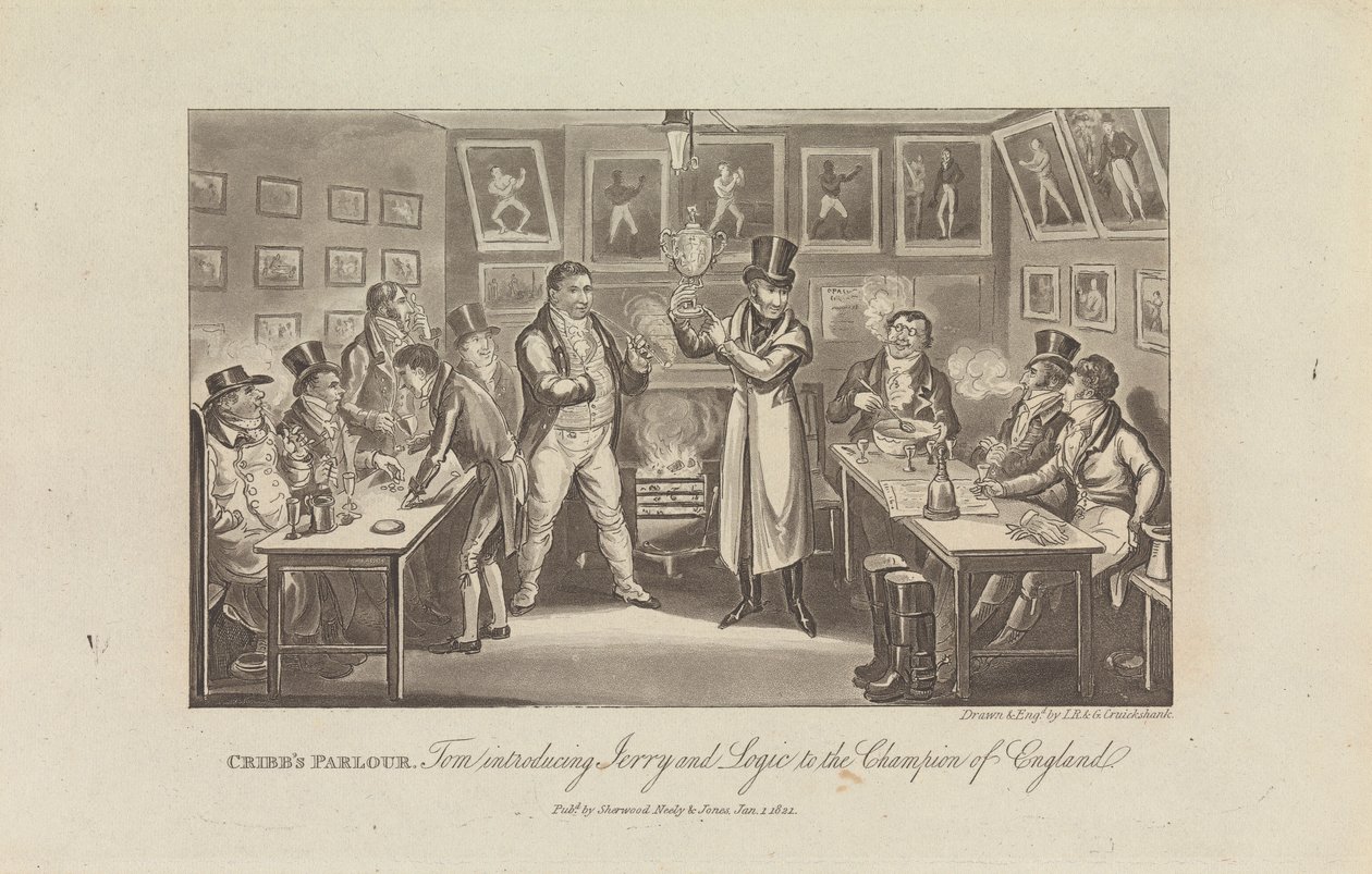 Cribbin sali tekijältä George Cruikshank