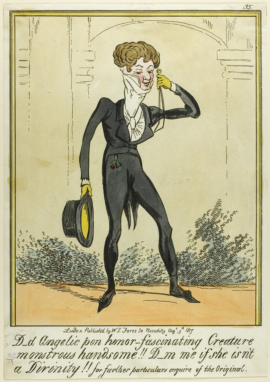 D_d Angelic pon honor-Fascinating Creature Monstrous Handsome!!! tekijältä George Cruikshank