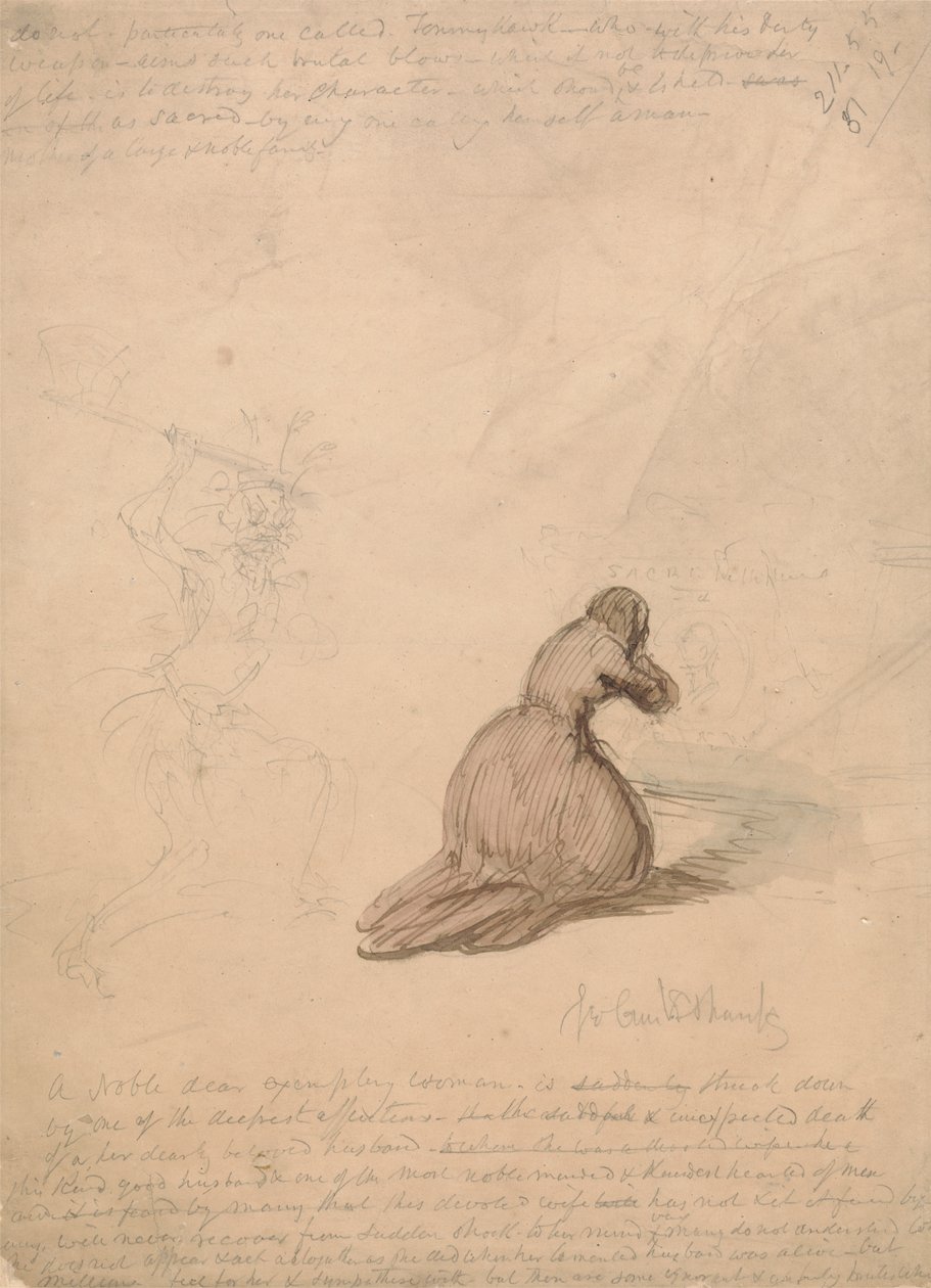 Omistautunut vaimo tekijältä George Cruikshank