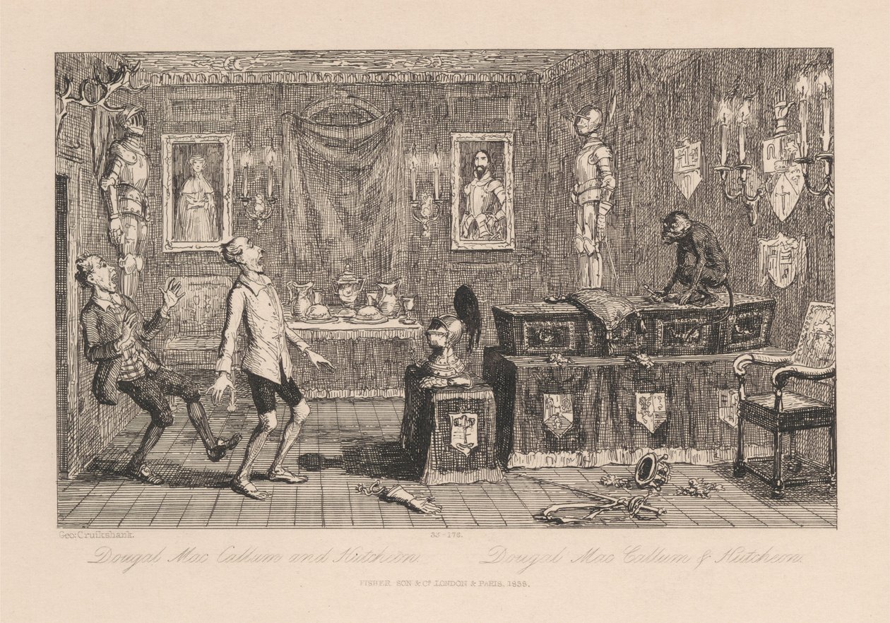 Dougal Mac Callum ja Hutcheon tekijältä George Cruikshank