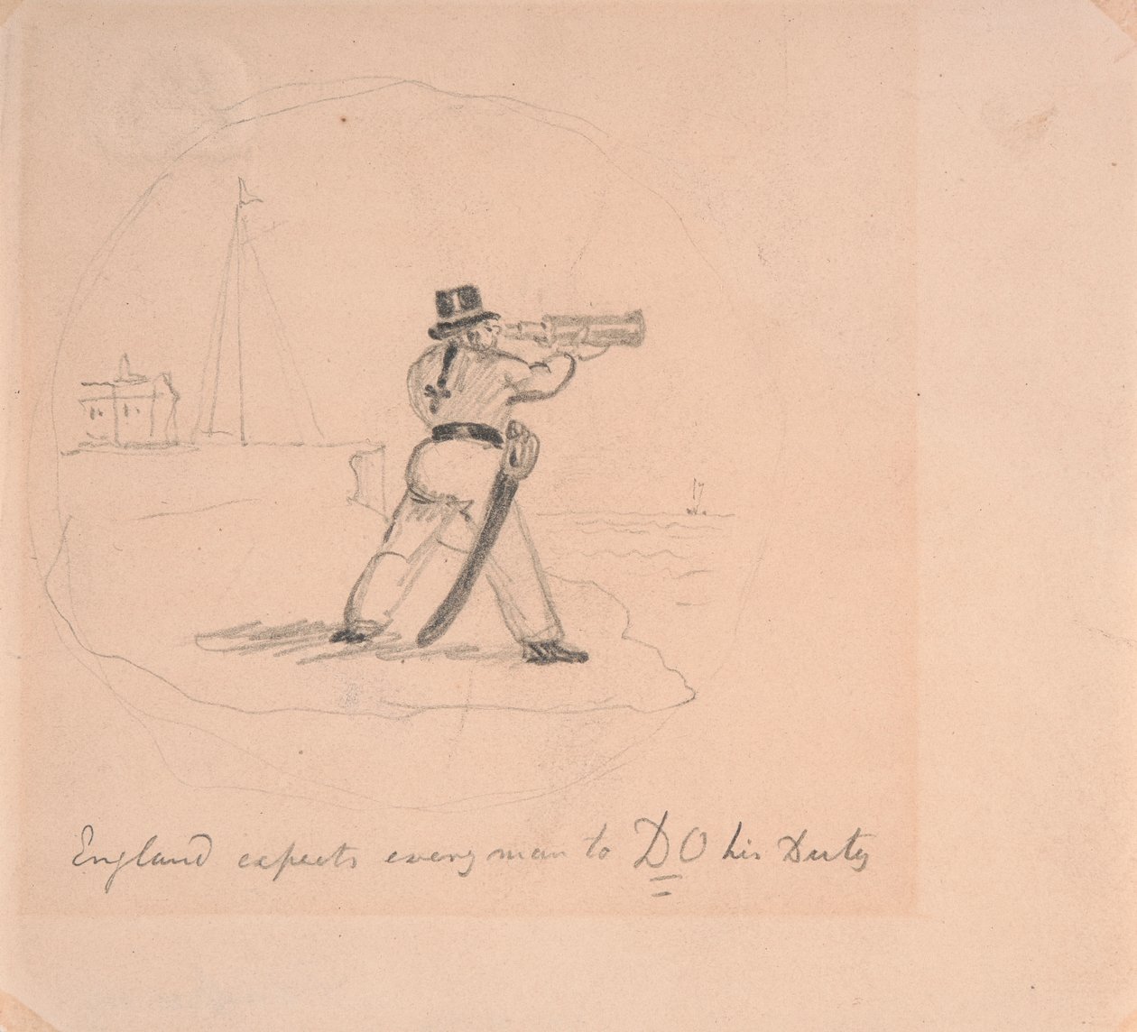 Englanti odottaa Jokamiehen tekevän velvollisuutensa tekijältä George Cruikshank