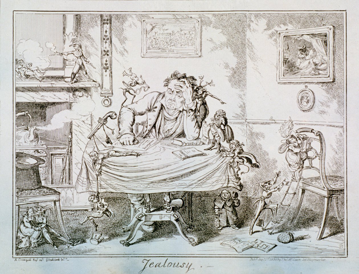 Kateus, 1835 tekijältä George Cruikshank
