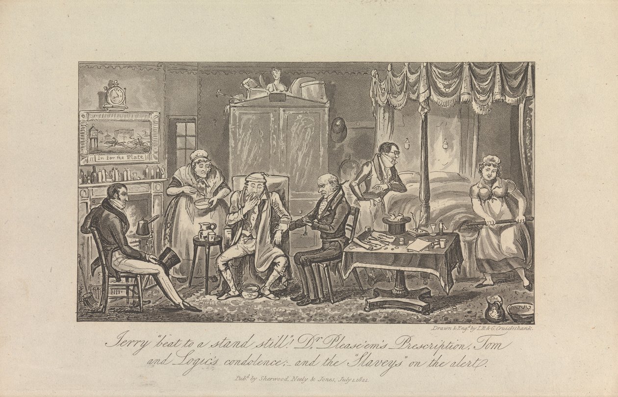 Jerry "pysähdytti!" tekijältä George Cruikshank