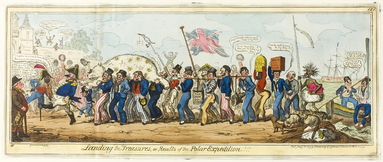 Aarteiden purkaminen tekijältä George Cruikshank