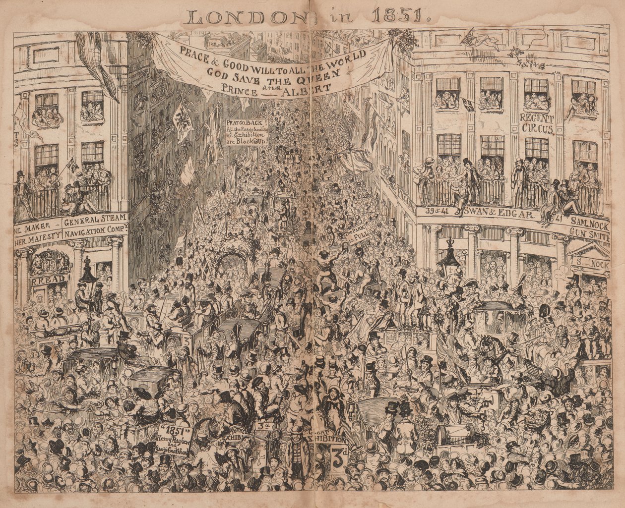 Lontoo tekijältä George Cruikshank