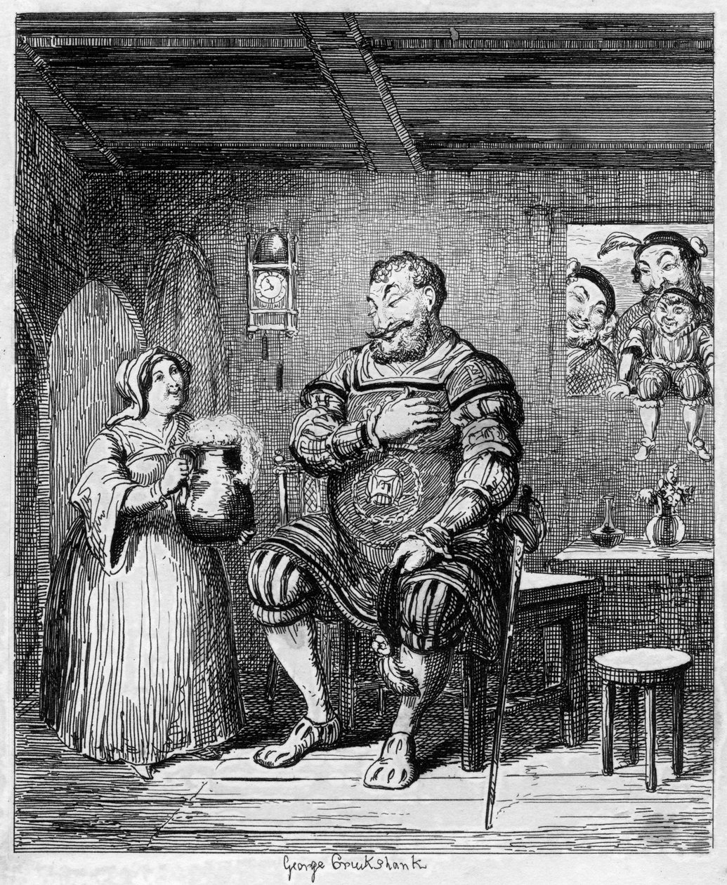 Magogsin seurustelu, 1840 tekijältä George Cruikshank