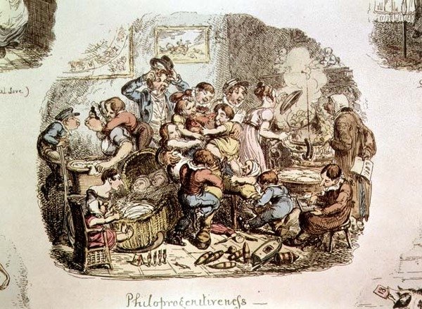 Filoprogenitiivisuus tekijältä George Cruikshank
