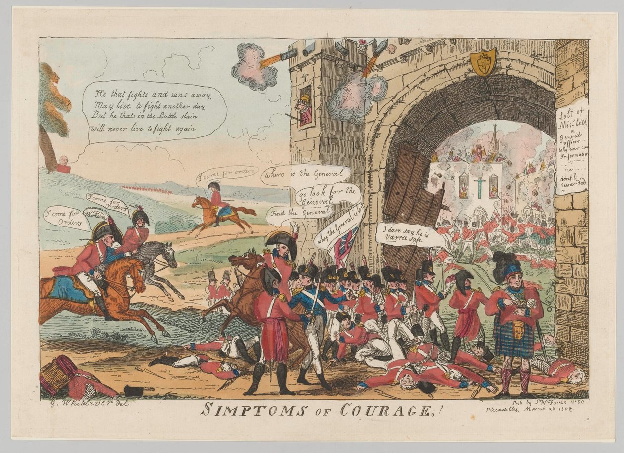 "Rohkeuden merkkejä!" tekijältä George Cruikshank