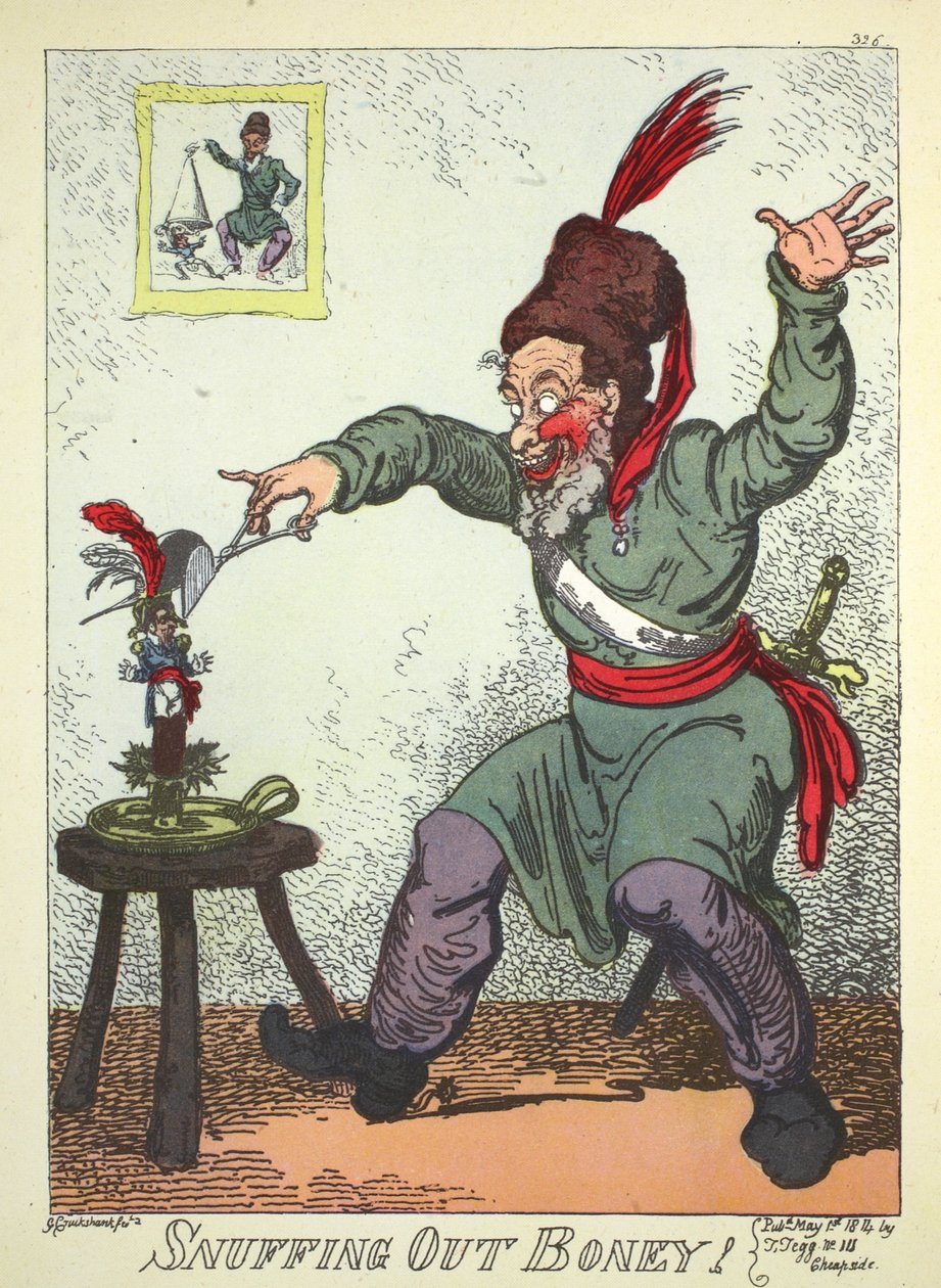 Boneyn nuuskiminen, pubi. Kirjailija: Thomas Tegg tekijältä George Cruikshank