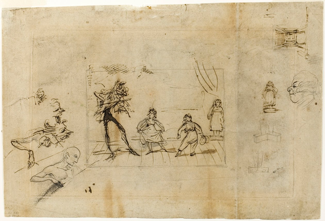 Tutkimus tanssituntia varten, osa 2: Menuetti tekijältä George Cruikshank