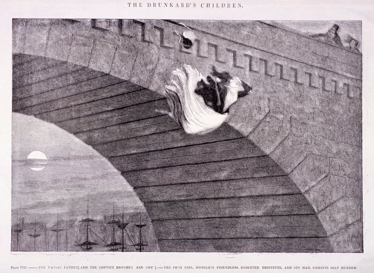 "Jumalajan lapset", n. 1847 tekijältä George Cruikshank