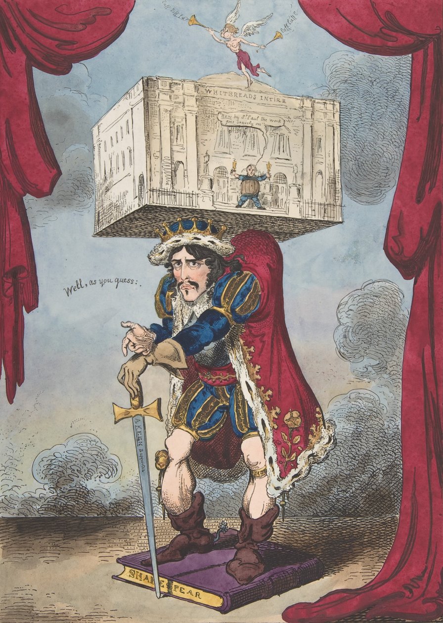 Theatrical Atlas, 7. toukokuuta 1814, 7. toukokuuta 1814. tekijältä George Cruikshank