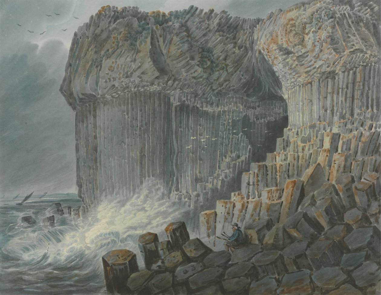 Fingalin luola, Staffa tekijältä George Cuitt
