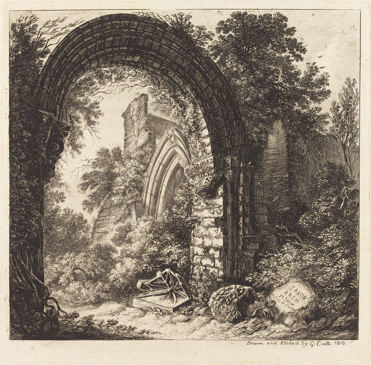 Saxon Arch tekijältä George Cuitt the Younger