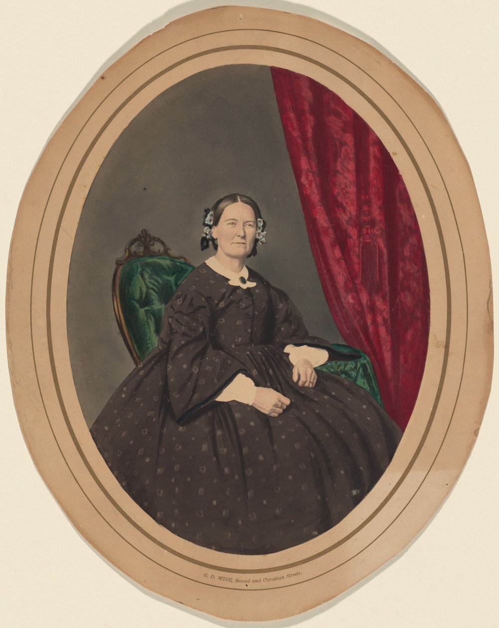 Sophie Hartman,1860-luku (kuva) tekijältä George D. Wise