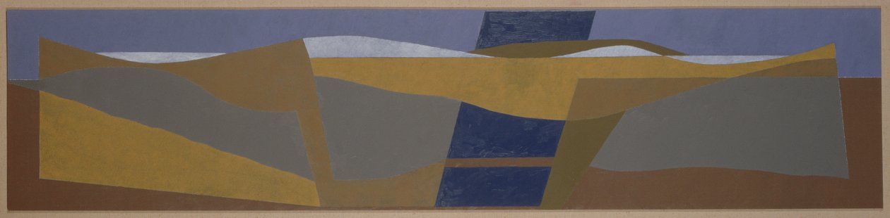 Poundburyn maisema, 1997 tekijältä George Dannatt
