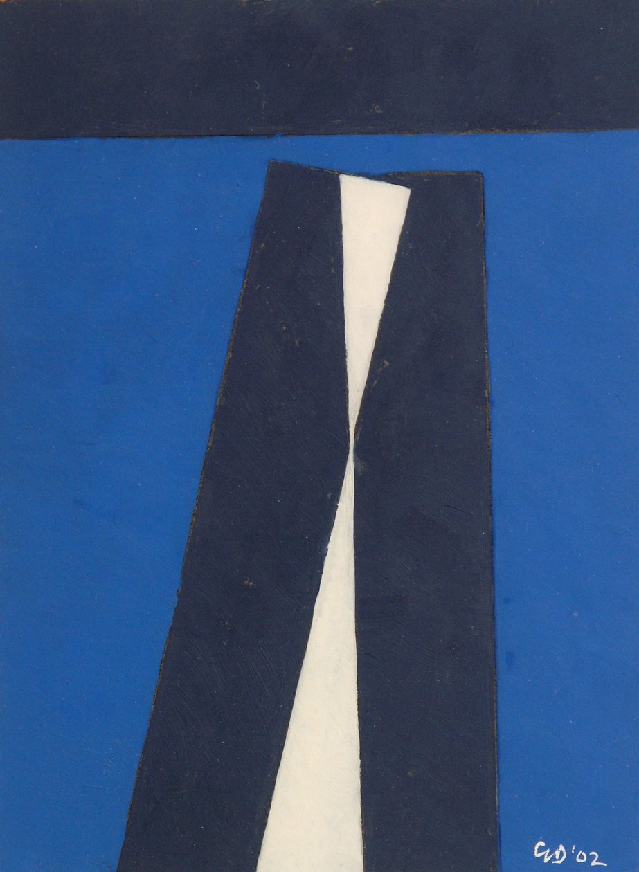 White Thrust, 2002 (öljy kortille) tekijältä George Dannatt