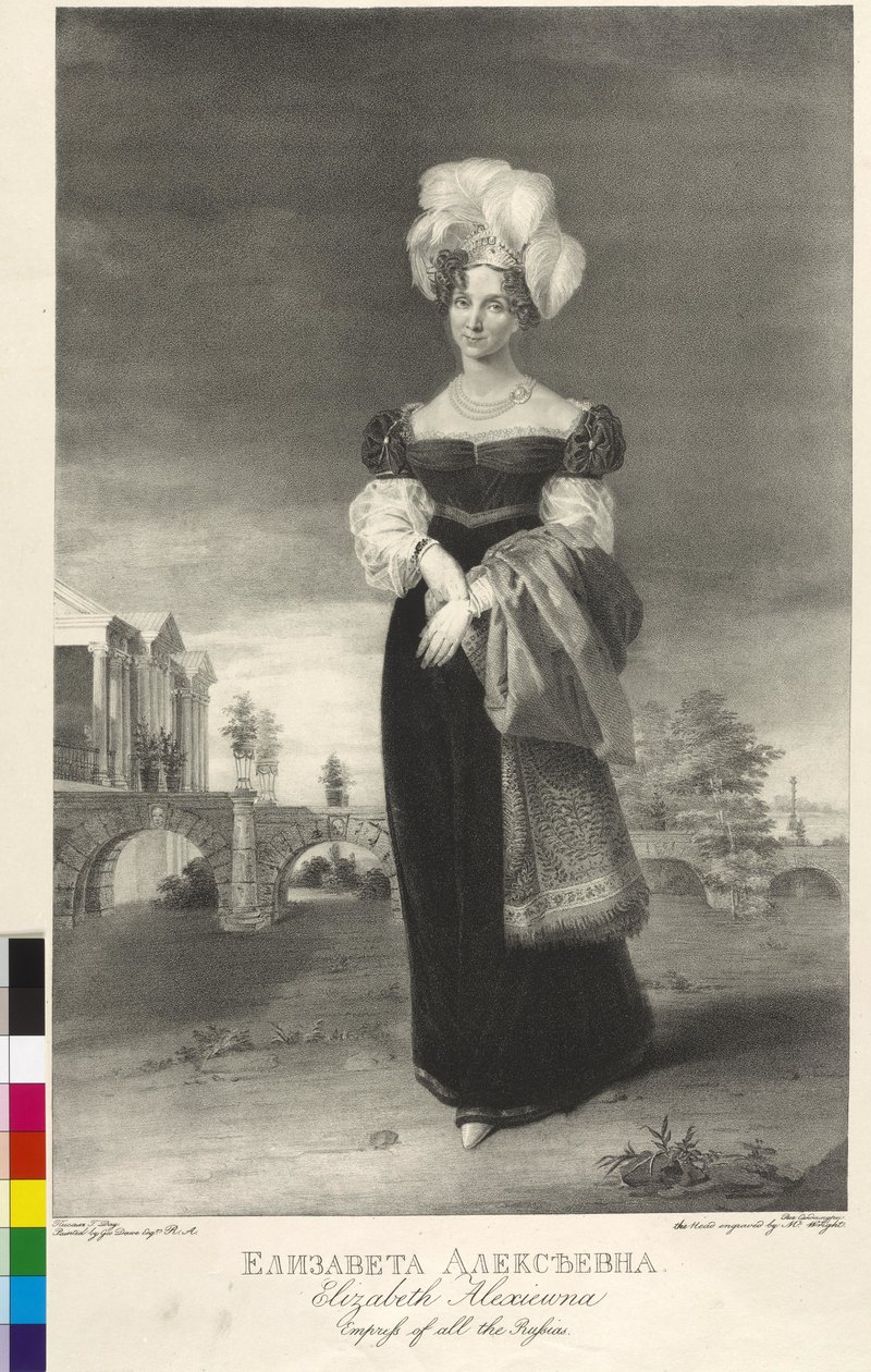 Luisa Marie Auguste Badenin (kaiverrus) tekijältä George Dawe